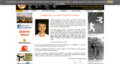 Desktop Screenshot of karate-klub-kranj.si